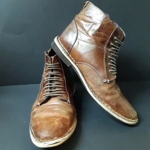 Ariat Ats Harrisen Leather Size 8.5 Ankle Boots